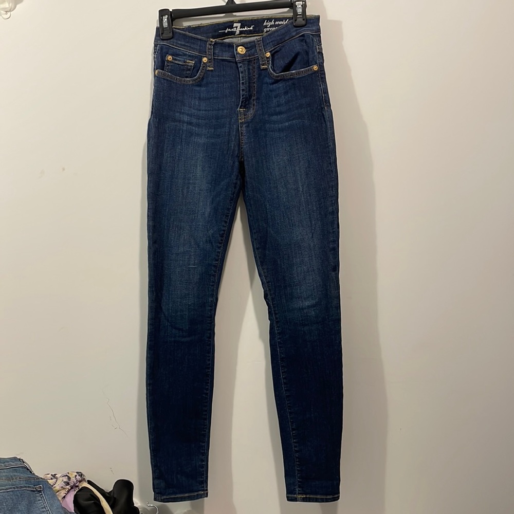 7 For All Mankind High Waist Gwenevere